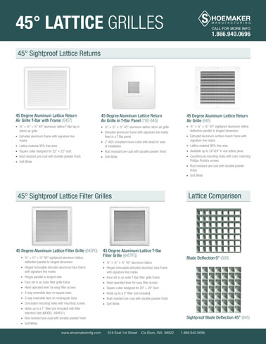 45° Lattice Brochure